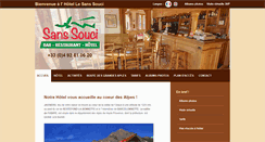 Desktop Screenshot of le-sans-souci.com